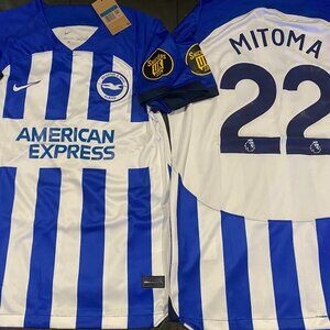 BRIGHTON HOVE ALBION KAORU MITOMA Men's JERSEY Sz M,L,XL,2X by Nike  New w tags